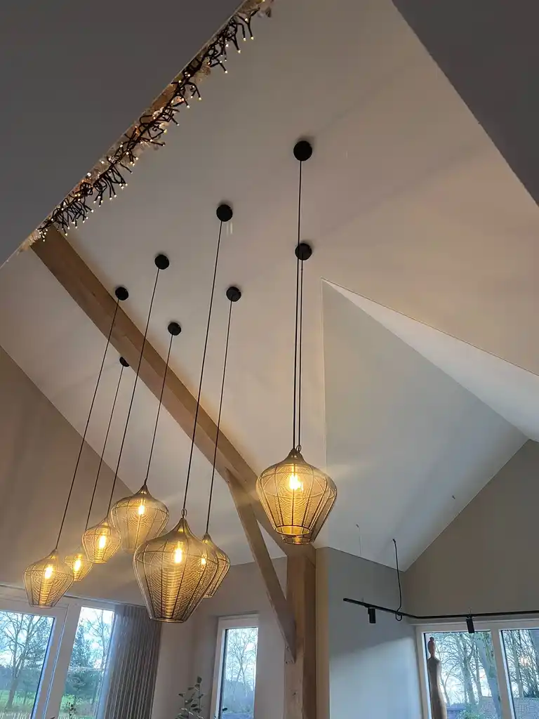 Realisatie in Reusel — spanplafond realisatie KP-Label te Reusel